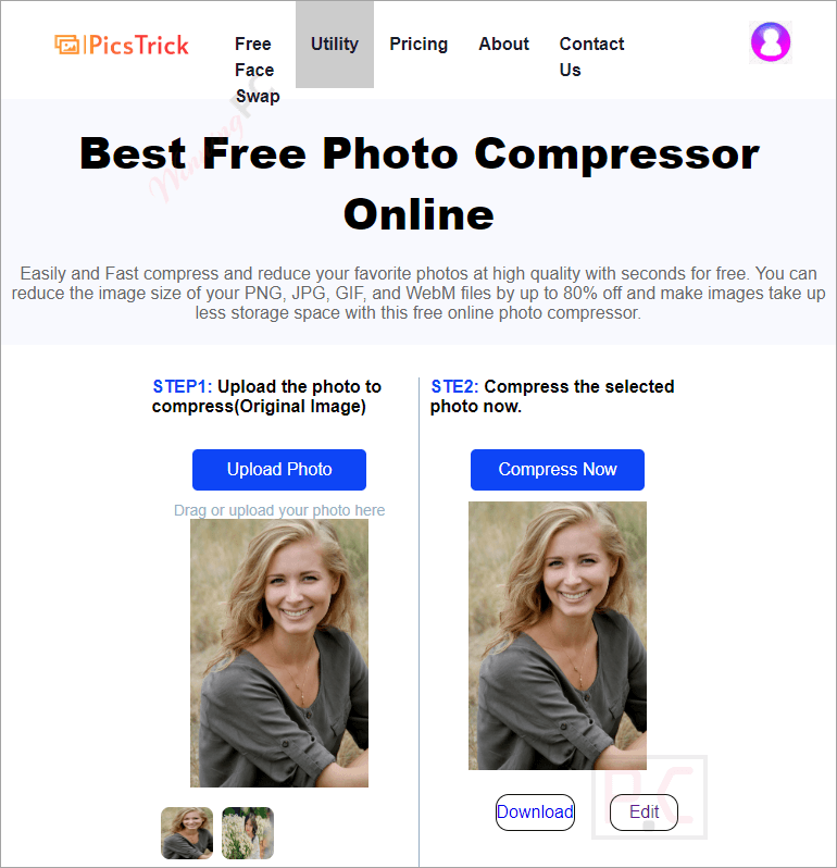 Compress Picstrick Compress Picstrick