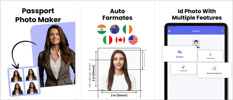 Passport Photo Maker Screenshot Passport Photo Maker