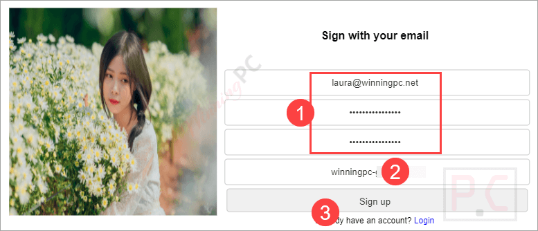 Sign Up Picstrick Sign Up Picstrick