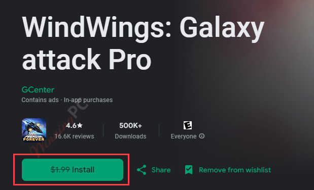 Windwings Galaxy Attack Pro For Free Windwings Galaxy Attack Pro For Free