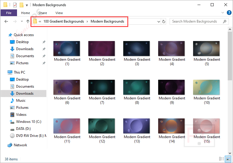Modern Backgrounds Gradient Backgrounds