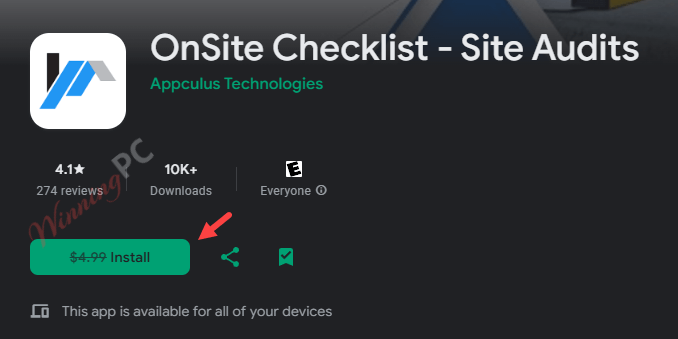 Onsite Checklist – Site Audits For Android Giveaway