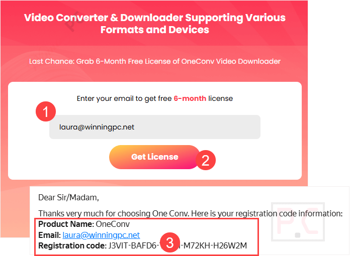 Get Oneconv Video Converter Code Get Oneconv Video Converter Code