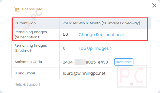 License Info Pixeraser For Windows Free License Info Pixeraser For Windows Free