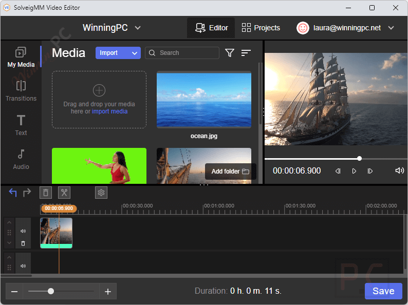 Solveigmm Video Editor Main Screenshot