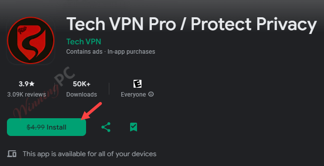 Tech Vpn Pro App For Android Giveaway