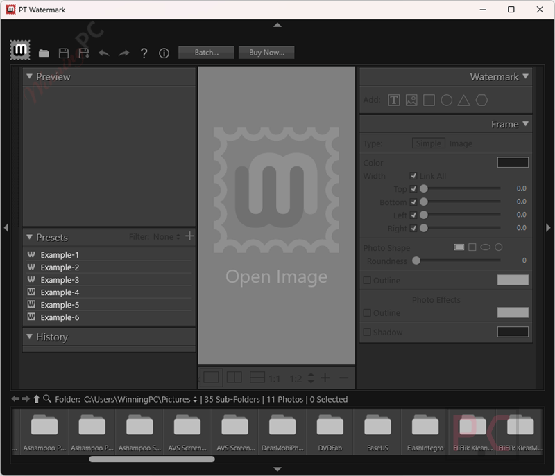 Pt Watermark Main Screenshot Key Pt Watermark