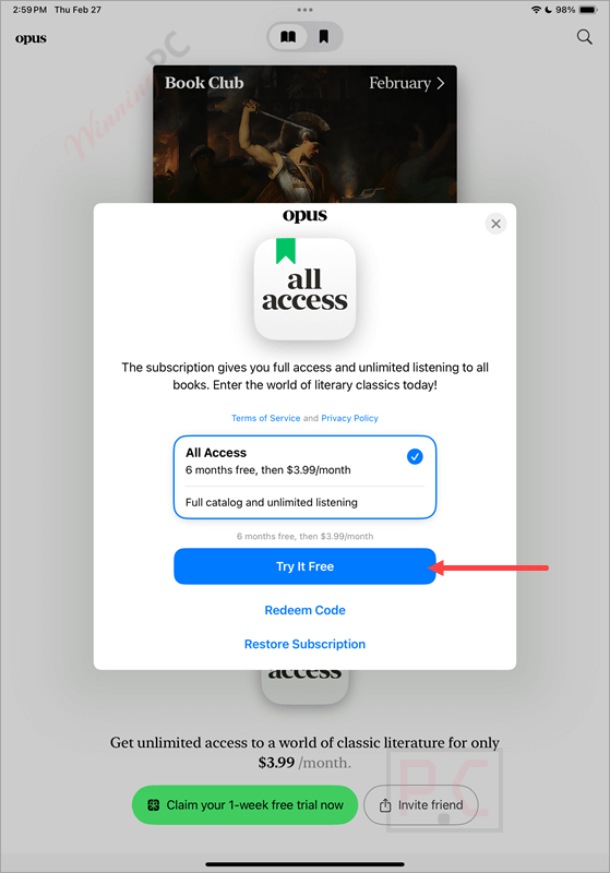 Try Opus Classics Free Try Opus Classics Free