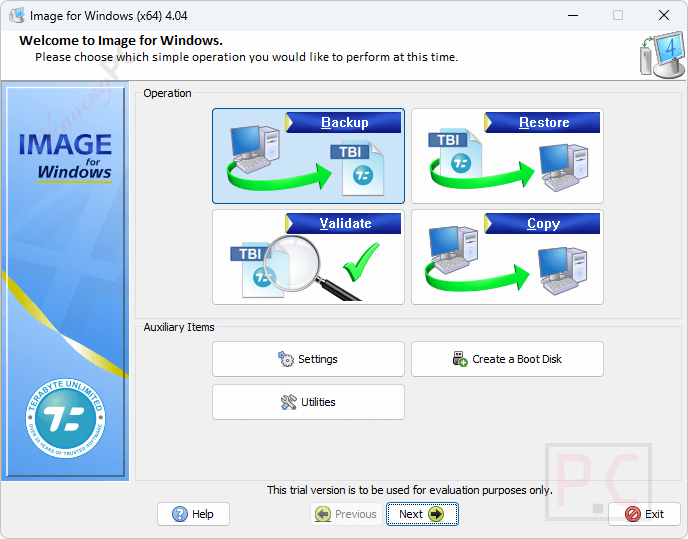Terabyte Drive Image Backup And Restore